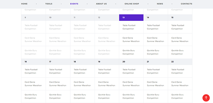calendar
