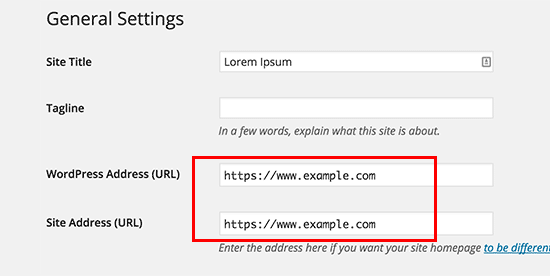 Install an SSL