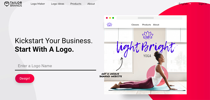 2. TailorBrands